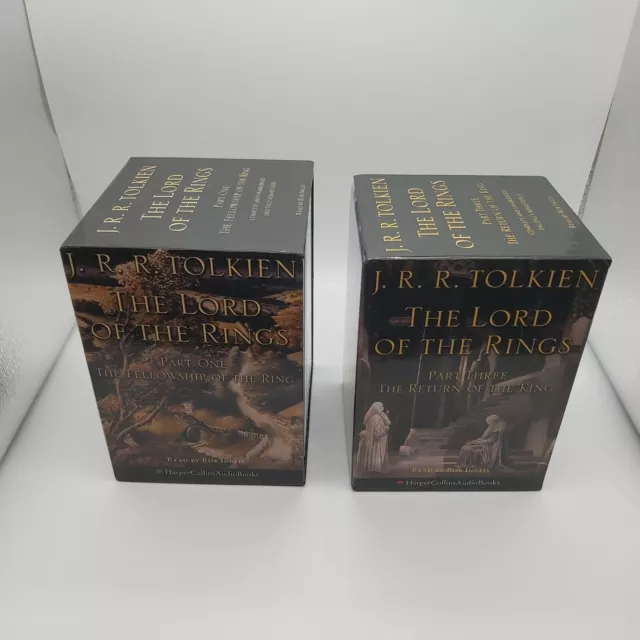 Lord Of The Rings The Part one and Three Audio Book Cassette Tapes