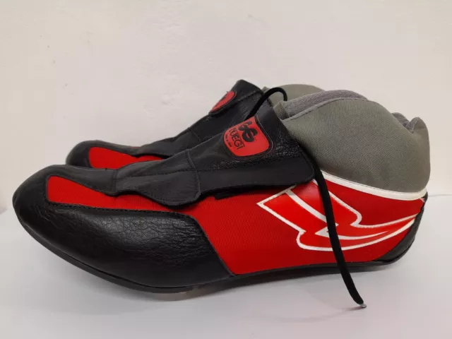 Vintage Duegi 8021 Size 47 Cycle Shoes Red Bike Trainers Sportswear 2