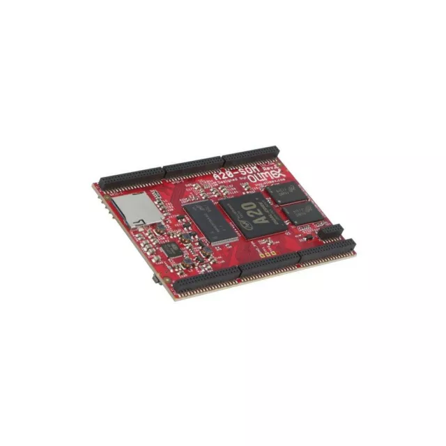 A20-SOM-N8GB Modul: SOM RAM: 1GB Flash: 8GB A20 ARM Dual-Core 81,2x55,8mm OLIMEX