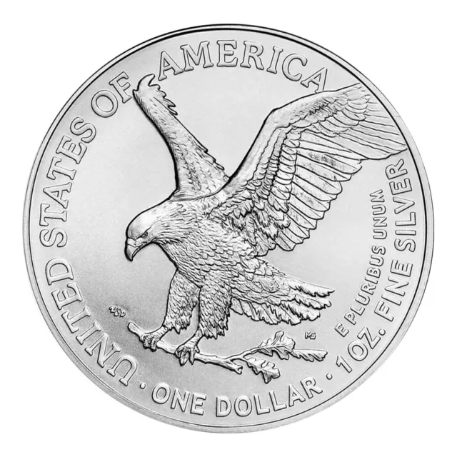 2024 $1 American Silver Eagle 1 oz BU 2