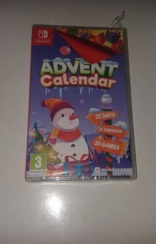 ADVENT CALENDAR NINTENDO Switch Brand New Sealed 25 Games/Puzzles UK/EU VAT  INC $39.00 - PicClick AU
