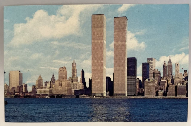 WORLD TRADE CENTER Twin Towers Pre 9/11 Skyline New York City NYC NY ...