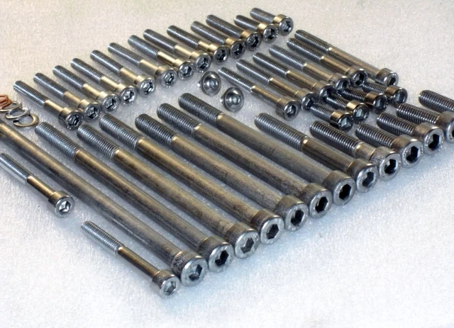 Suzuki DR750 / DR800 Engine Bolt Kit – 43pc Stainless Steel Allen Head Set (STIG SUZ008)