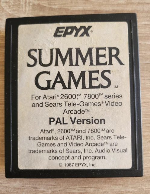 JEU ATARI 2600 - Jr Pac-Man - en loose version PAL 1988 EUR 14,99 - FR