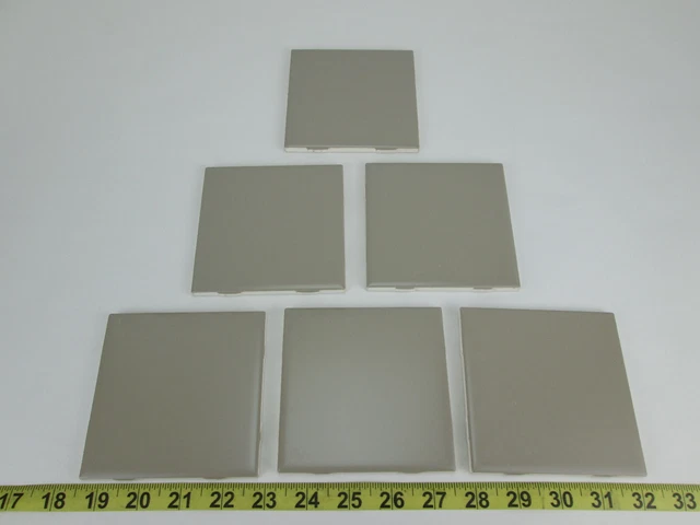 Lot of 6 New Old Stock Daltile Ceramic Tile Mt Uptown Taupe 4-1/4" x 4-1/4" SKUP