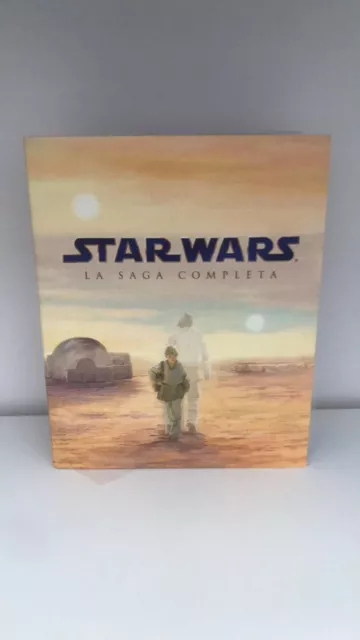 Solo cofanetto Blu-ray 9 slot, Star Wars la saga completa (no dischi)
