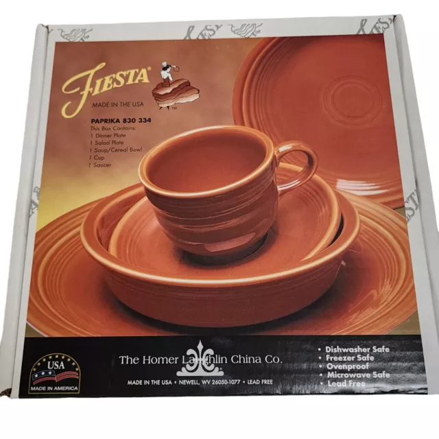 5 online piece fiestaware