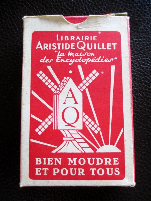 ANCIEN JEU DE CARTE A JOUER MINIATURE TRIBOULET