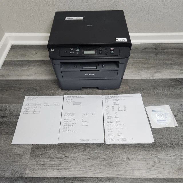 IMPRESORA LÁSER USB inalámbrica dúplex monocromática Brother HLL2390DW
