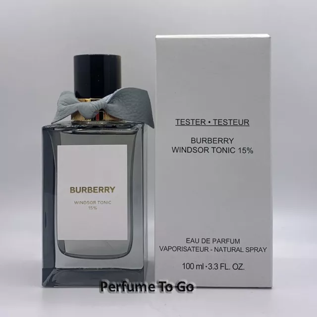 Burberry WINDSOR TONIC 15% 3.3 oz (100 ml) EDP Spray NEW TESTER with CAP