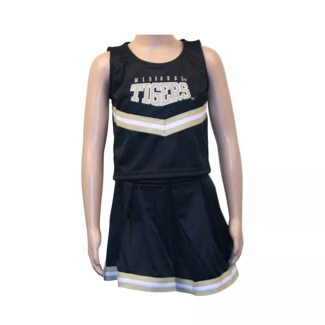 Tenue de pom-pom girl Missouri Mizzou bébé bébé tout-petit enfants uniforme