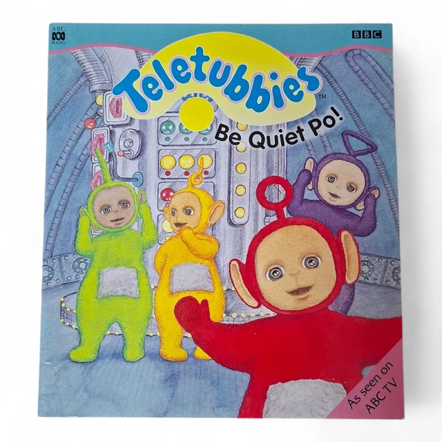 TELETUBBIES BE QUIET Po 1998 Softcover Book $10.00 - PicClick AU