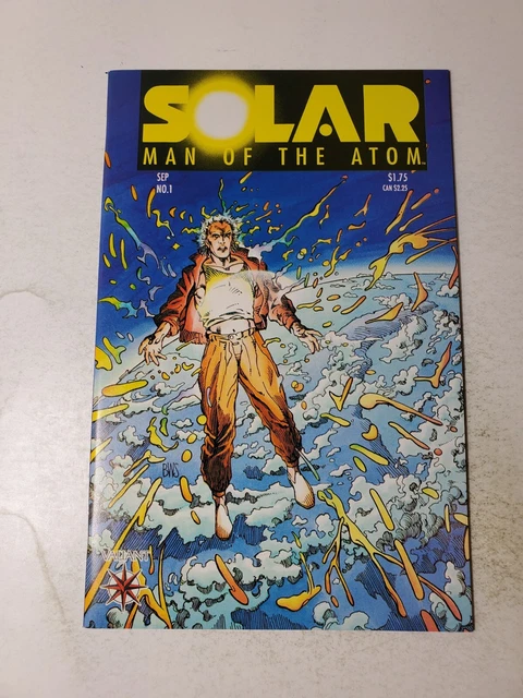 Solar Man Of The Atom # 1 Valiant  Pre-Unity Key 1st appearance of Solar NM look