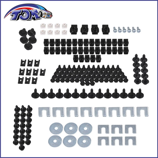 216 pcs Front End Sheet Metal Hardware Kit For 59-82 Camaro Chevelle Nova Impala