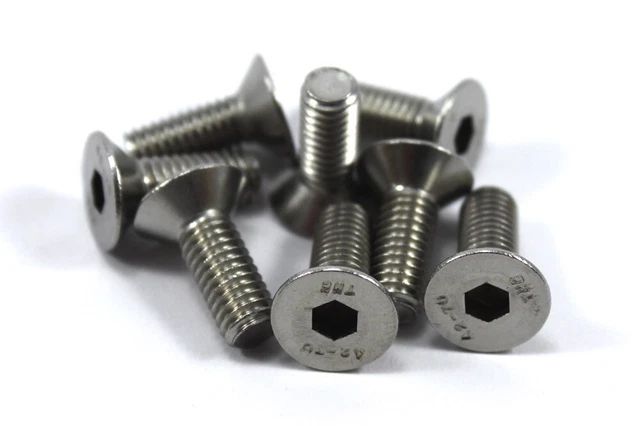 thumbnail image 2 of 4x Genuine Audi/VW/SEAT/Skoda Wheel Disc Retaining Bolts – M6x16 – Countersunk – N 10648301 2 of 5