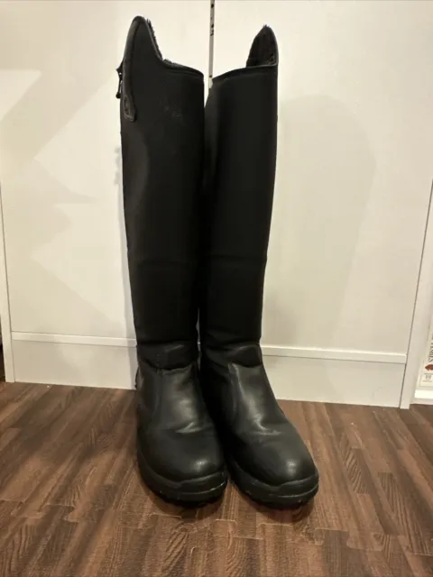 Mountain Horse Tall Riding Boots with Insulating Lining. Women’s Size 8