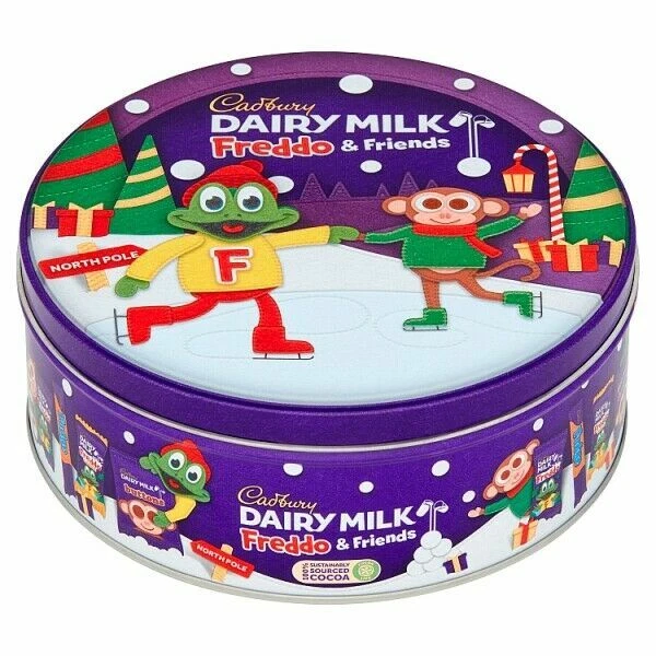 CADBURY DAIRY MILK Freddo & Friends Chocolate Tub 420g Best Before 31.