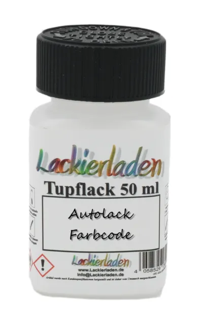 Autolack Tupflack für VW Volkswagen LH5Z Atlantisblau Metallic | 50ml Lackstift