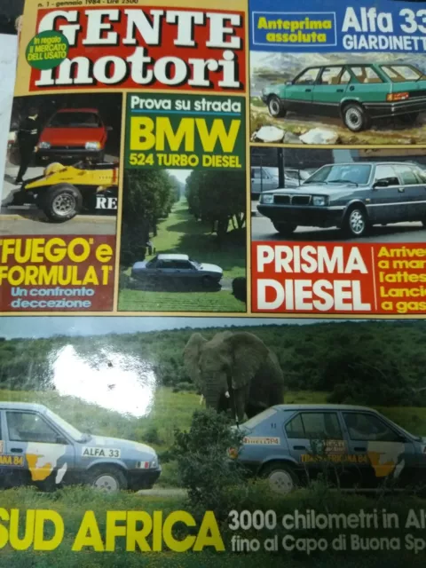 Gente Motori - Vecchie Riviste Anni 80 - Vari Numeri E Anni Disponibili