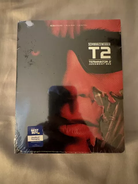 T2 Terminator 2: Judgment Day 4K (UHD / Blu-ray / Digital) Best Buy SteelBook