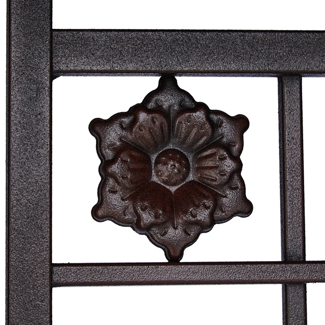 Rankgitter Metall Rankhilfe Garten Rosenspalier Rankspalier Rosengitter 2er Set 7