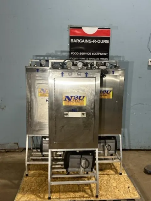 3 x N2U Model # N2C" H-Duty Commercial nitrogen generators beer gas on site 120v