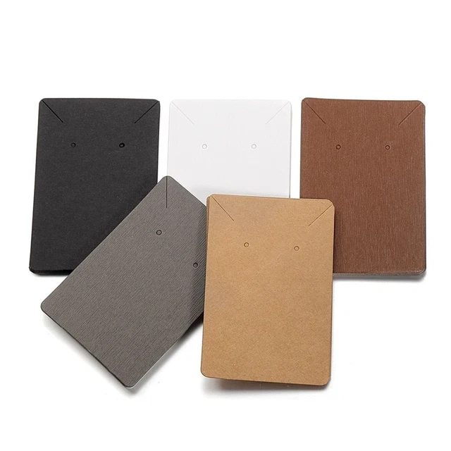 Hang Tag Jewelry  Display Cards Earrings Packaging Card Ear Studs Paper Card