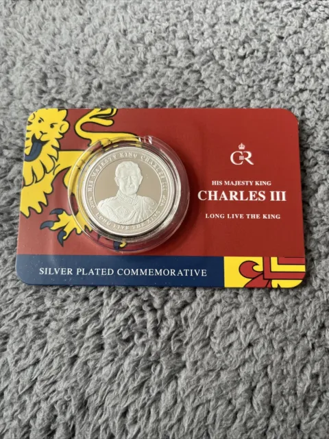 The Accession of His Majesty King Charles III Commemorative Coin Silver Edition