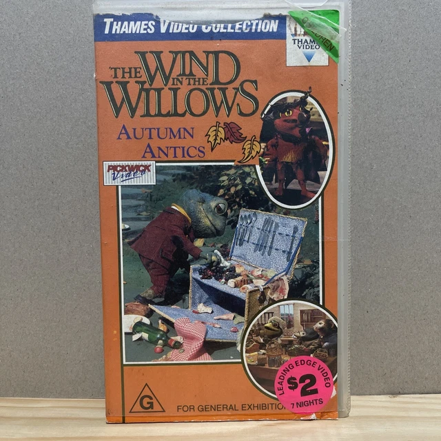 WIND IN THE Willows Autumn Antics Vhs. Thames Video Tape $8.90 ...