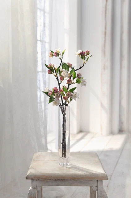 Salvare Set 2x Kunstblume " Kirschzweig ", 2er Set, Romantico Fiori Decorazione