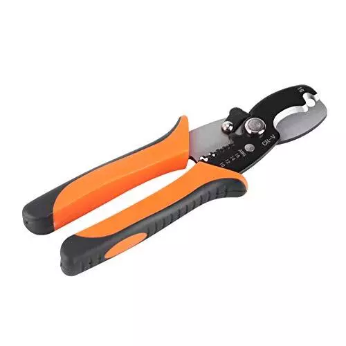 Pince à Dénuder Professionnelle Coupe-câble Pince à Dénuder Outil à Main élec...