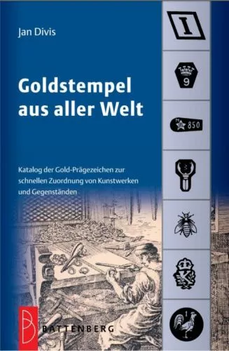 Fachbuch Goldstempel aus aller Welt, NEU, neueste Ausgabe, günstiges Markenbuch