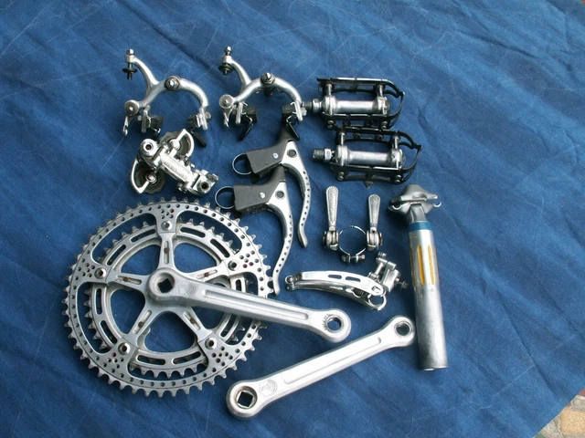 Freins Campagnolo Record Delta – Set Avant Et Arrière – NOS – Argent