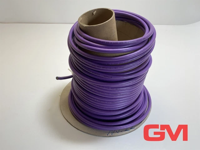 vhbw Installation Cable Replacement for 6XV1830-0EH10 (Profibus DP) for system network - network cable, purple, 100 m