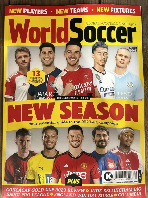 Weltfußballmagazin August 2023 Neue Saison Sonderausgabe Sammlerausgabe. 2023-24