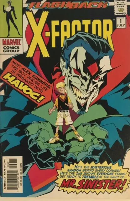 X-Factor Flashback #-1 Marvel Comics July Jul 1997 (VFNM)