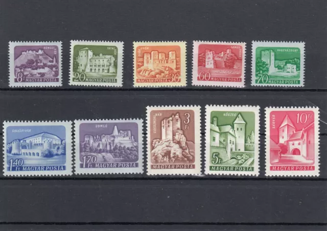 Ungarn 1960 J. postfrisch Satz MiNr. 1650-1659  MNH(**)