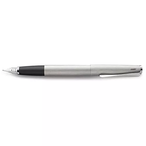 LAMY fountain pen M (medium) studio mat stainless L65-M Dual expression