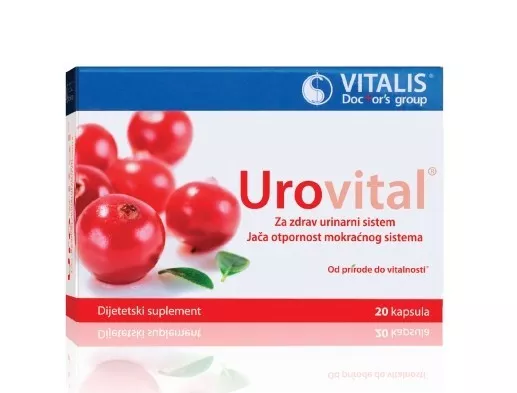 VITALIS UROVITAL CAPSULES 20 caps against urinary infections