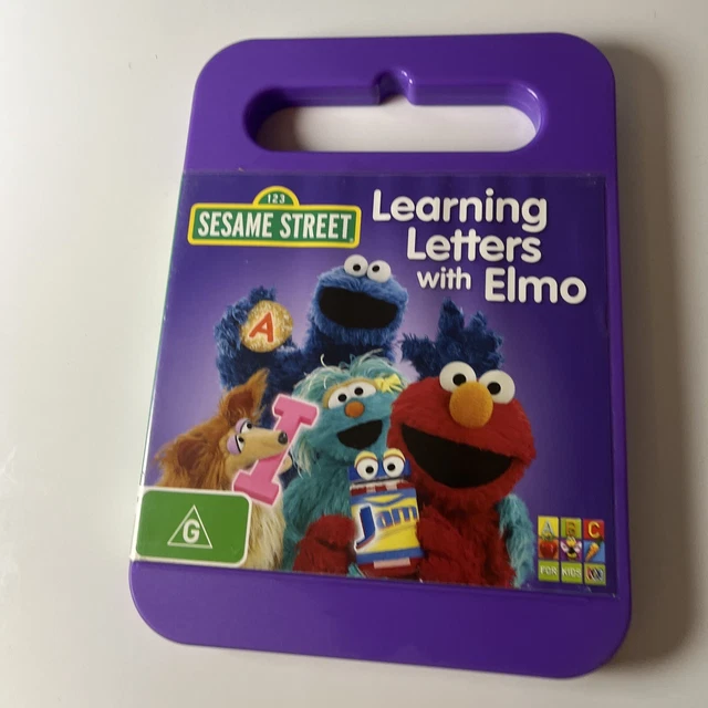 Sesame street learning letters with elmo rare abc for kids rare dvd