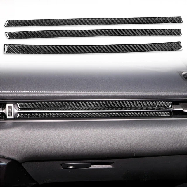 For Toyot Supra A90 2019-22 Carbon Fiber Co-pilot Central Control Panel Cover