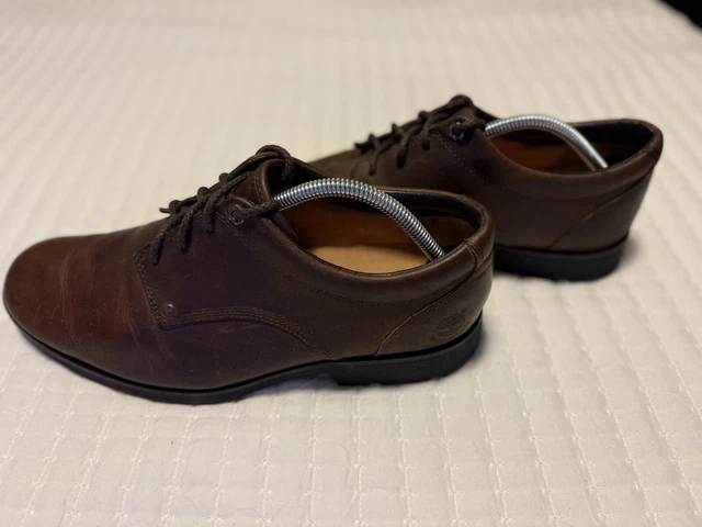 TIMBERLAND BROWN LEATHER Smart Comfort Precise Fit  display picture 3