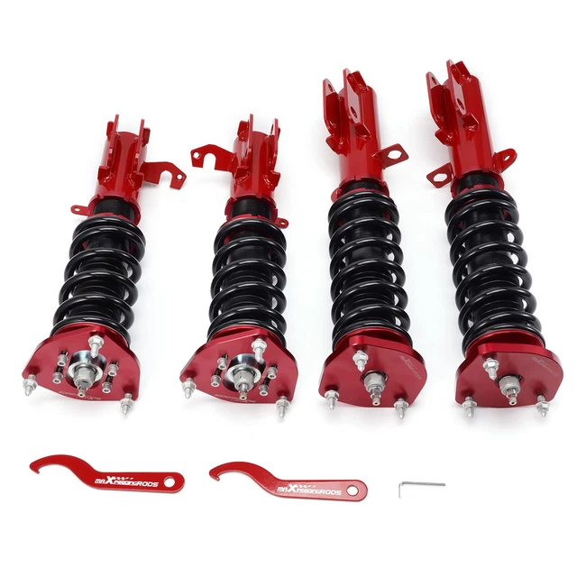 24 WAYS ADJUSTABLE Damper Coilover For Toyota Corolla AE92 AE101 AE111 ...