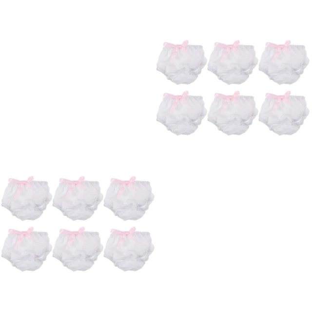 12 pz bambola Underpants Doll miniatura mutandine biancheria intima da fare per accessori bambola