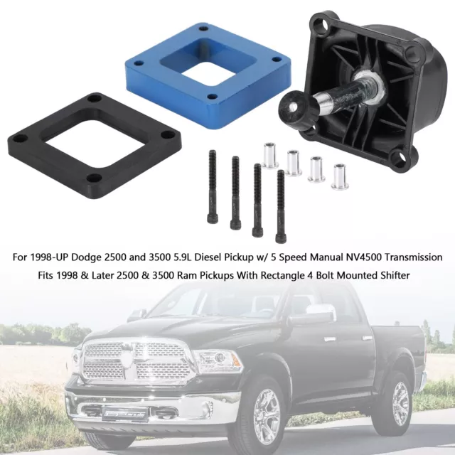 NV4500 Trans Short Throw Shifter Kit Pour Dodge Ram 2500 3500 W/5 Speed 1998-UP