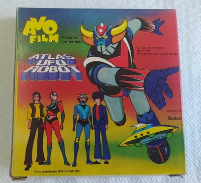 Avo Film kodak printed Distruggete la terra ATLAS Ufo Robot GOLDRAKE 