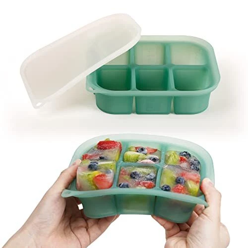 Silicone Baby Food Tray - Breastmilk Homemade Baby Food Mold - Baby Fresh