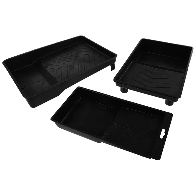 3 Pcs Wall Trays Painting Pallet Paint Tray Ornament Container Wall Paint