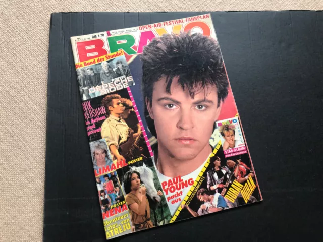 "Bravo" 1984/21  ohne  Poster mit Starkarte und Staralben