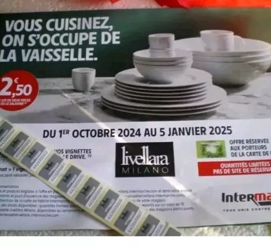 120 INTERMARCHÉ 2024 LIVELLARA jusqu'au 5 Janvier 2025+ NEUF